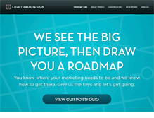 Tablet Screenshot of lighthausdesign.com